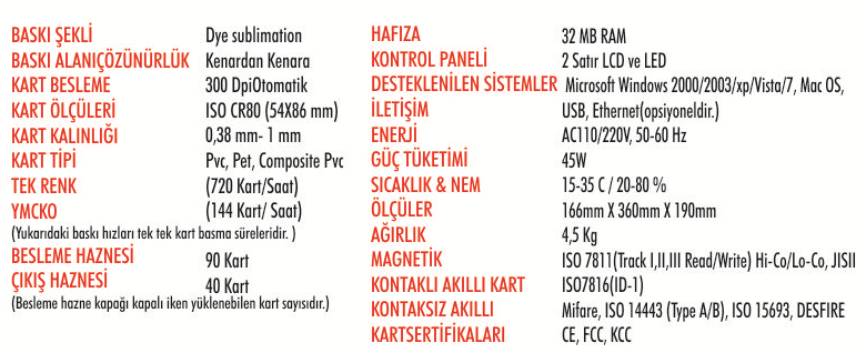 smart 50-s tek taraf - ozellik